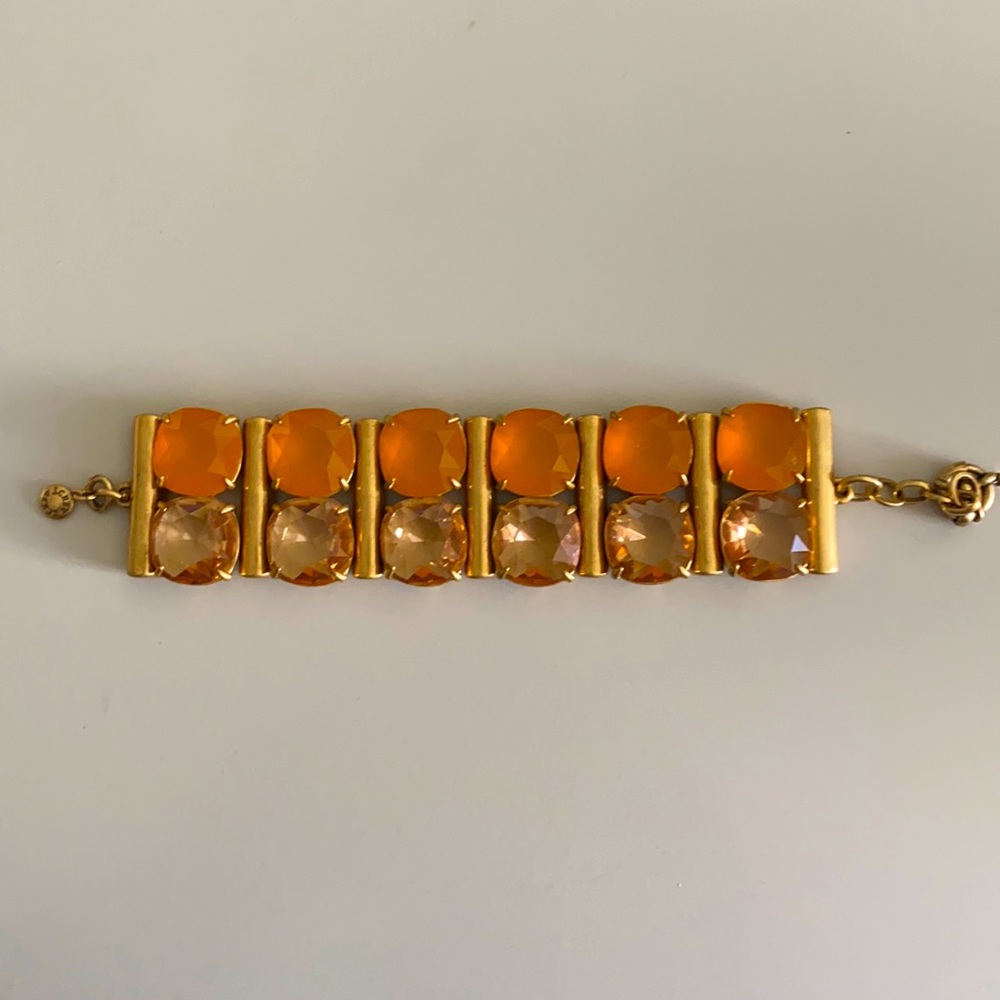 J.Crew Amber Gold Bracelet